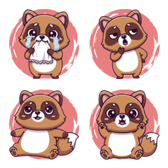 Tanuki's Funny Reactions (Red)