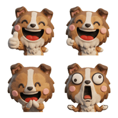 Moving 3D Collie  26