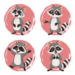Raccoon's Secret Mood (Red)