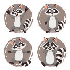 Raccoon's Secret Mood (Brown)