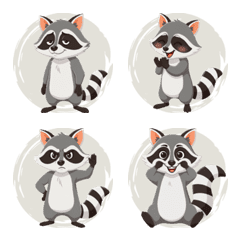 Raccoon's Secret Mood (Beige)