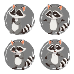 Raccoon's Secret Mood (Black)