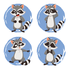 Raccoon's Secret Mood (Blue)