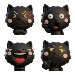 Moving 3D Bombay Cat  26