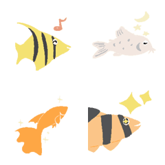 Small tropical fish