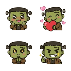 PUPU Frankenstein-Work Life: 40X Emojis