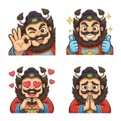 Zhong Kui - Fortune Squad: 40X Emojis
