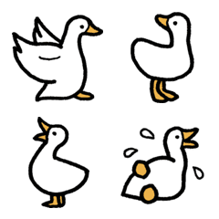 アヒルの絵文字2
