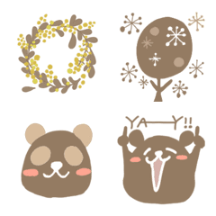 Hand-draw Nordic emoji