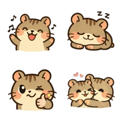 <Mochipuku Ham>Cute Daily Emoji vol.1