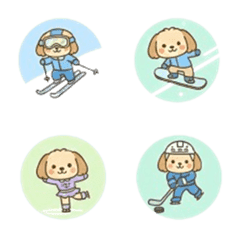 まるちょ風シーズ　冬スポーツ