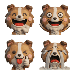 3D Collie  25