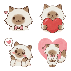 Nekokoko San Feelings Emoji Set