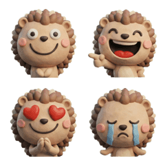 Moving 3D Hedgehog  26