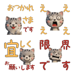 Moving 3D Silver Tabby  30th