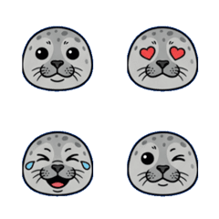 Cute Seal Emoji: Daily Life