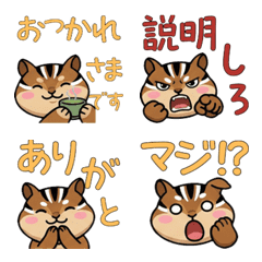 Moving Round Face Chipmunk 22