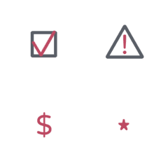 實用標籤 符號篇