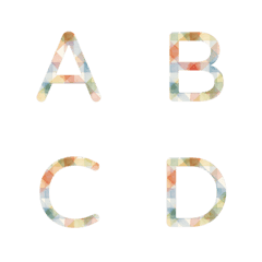 工作-日常-活動實用標籤 英文字母篇