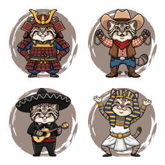 冷酷的兔猻 (棕色)