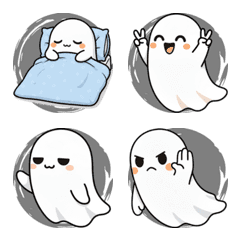 可愛幽靈出沒中 (黑色)