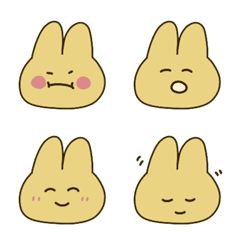 Gentle rabbit! reaction emoji