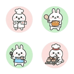 あかちゃんうさぎまるちょ　料理人