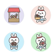 Baby Rabbit Marucho Flower Shop