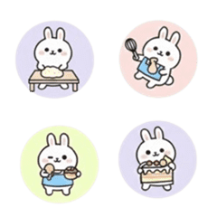 Baby Rabbit Marucho Pastry Chef Purupuru