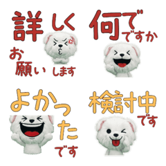 Animated Polite Great Pyrenees  12