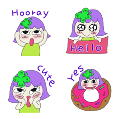 Lucky Clover Girl Bom (English)