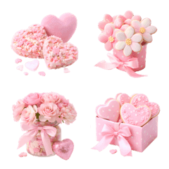 Valentine Accent Emoji Set 09