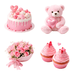 Valentine Accent Emoji Set 08