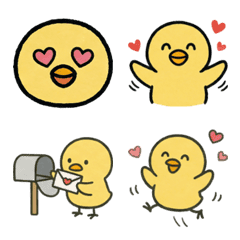 Hiyokokko-kun's Feelings Emoji Set