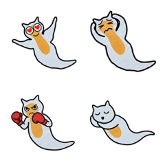 古怪的海天使表情符號