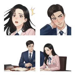 校园重生：短剧表情包