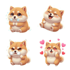 왕대가리 강아지 활기찬 굿모닝 멍멍!