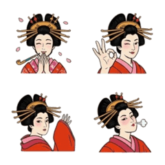 Yoshino Tayu-Geisha Life- 40X Emojis