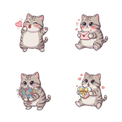 น้องแมวส้มกระโดดกอดแสนสุขสุดๆ