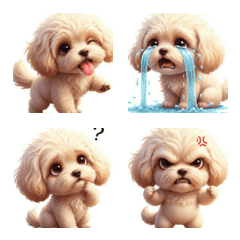 Sleepy BigHeaded Dog Snores Away