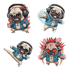 หน้าช็อกสุดขีดของปั๊กจอมโกรธ