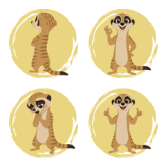 Meerkat Alertness (Yellow)