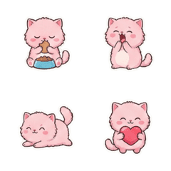 Nap Enthusiast Pink Kitties