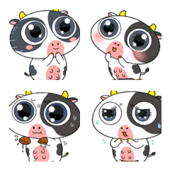 น้องวัวตาโตสุดแบ๊ว กำลังอ้อนทำน่ารัก