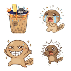 Guzzling Down This Tadpole Bubble Te