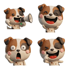 Moving 3D Jack Russell  26