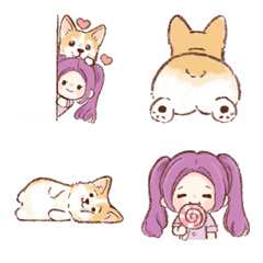 Corgi Pochacco Emoji