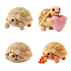 Healing Hermann's Tortoise Emoji