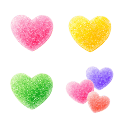 ハートのグミキャンディ❤