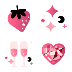 うごく 病みかわいい♡ ラビ&ニナ 4 絵文字